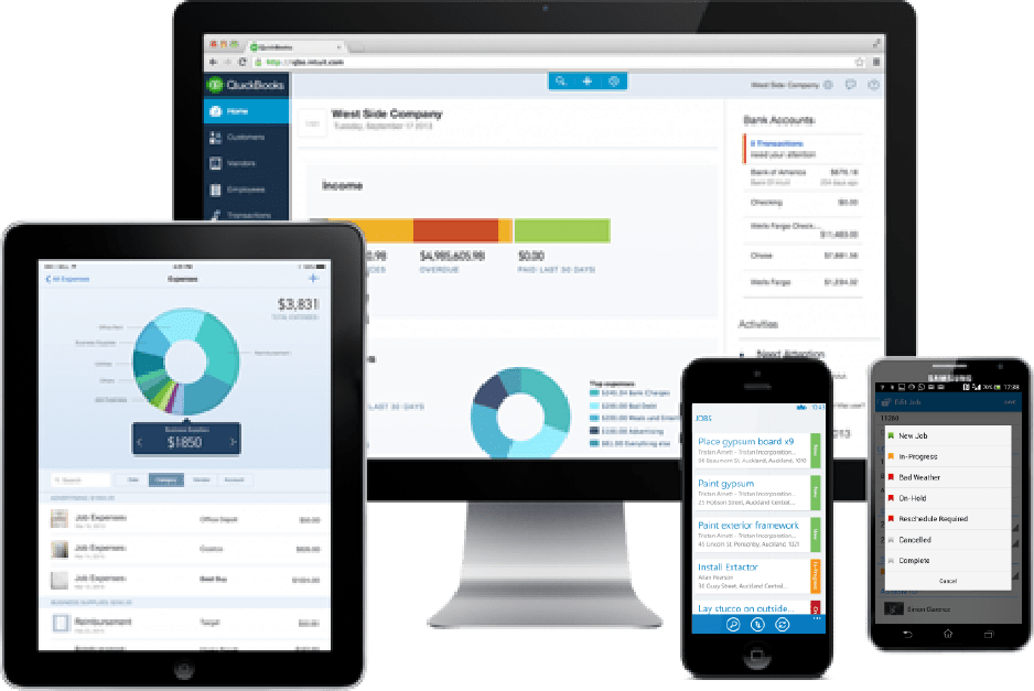 QuickBooks Mobile Versions